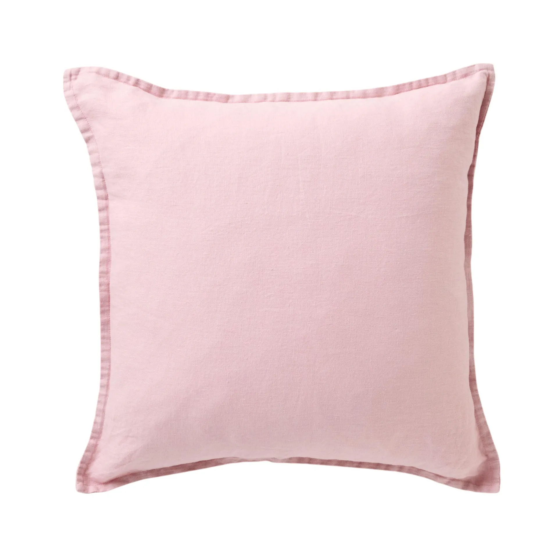 Hamptons French Linen Cushion Dusty Mauve 50x50cm