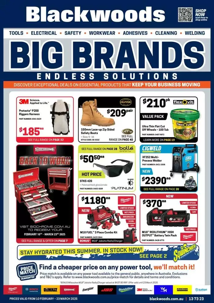 Big Brands, Endless Solutions - Catalogue valid from 10 February to 23 March 2025 - page 1