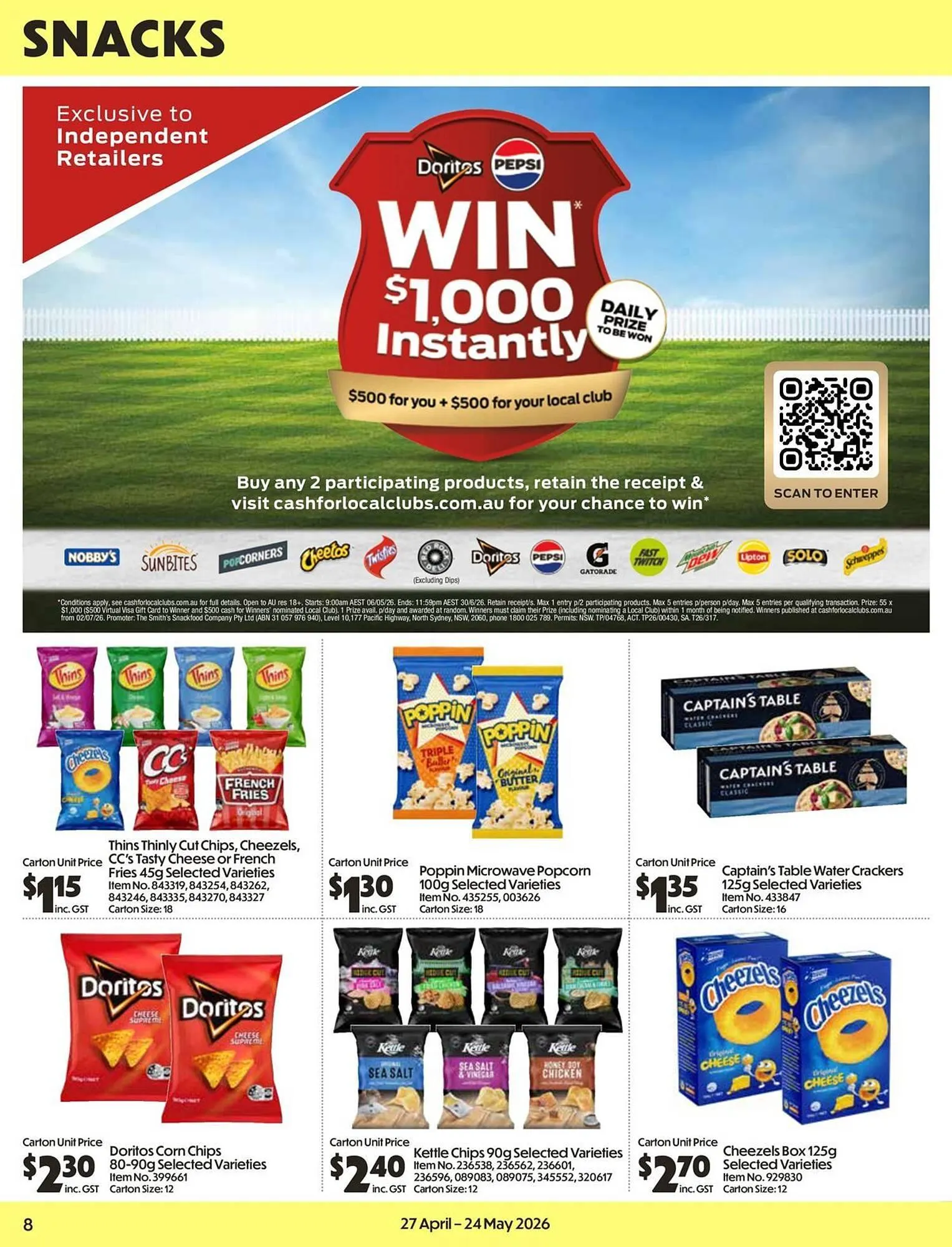 Campbells Wholesale catalogue - Catalogue valid from 27 April to 24 May 2026 - page 8