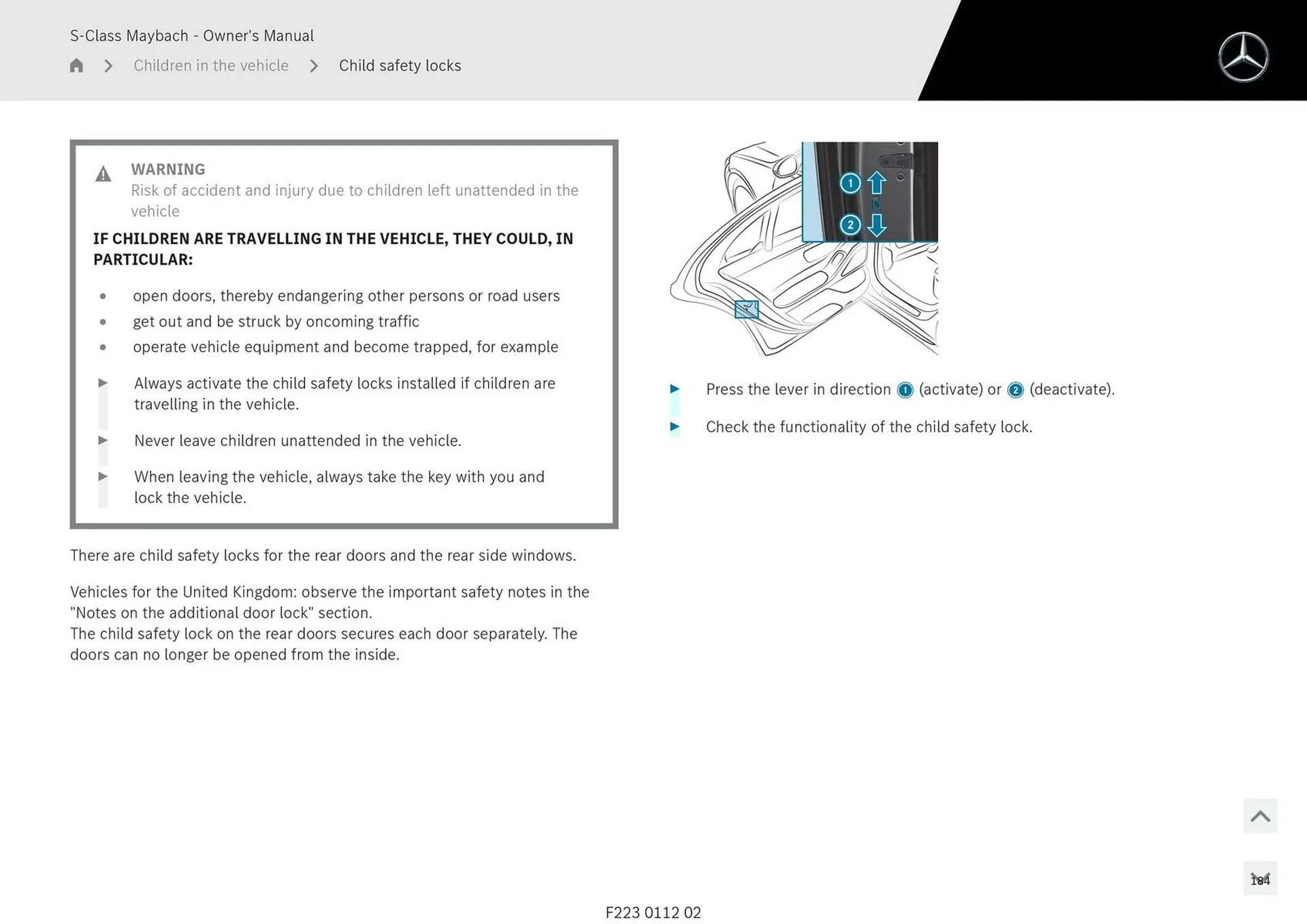 Mercedes-Benz catalogue - Catalogue valid from 1 May to 1 May 2026 - page 184