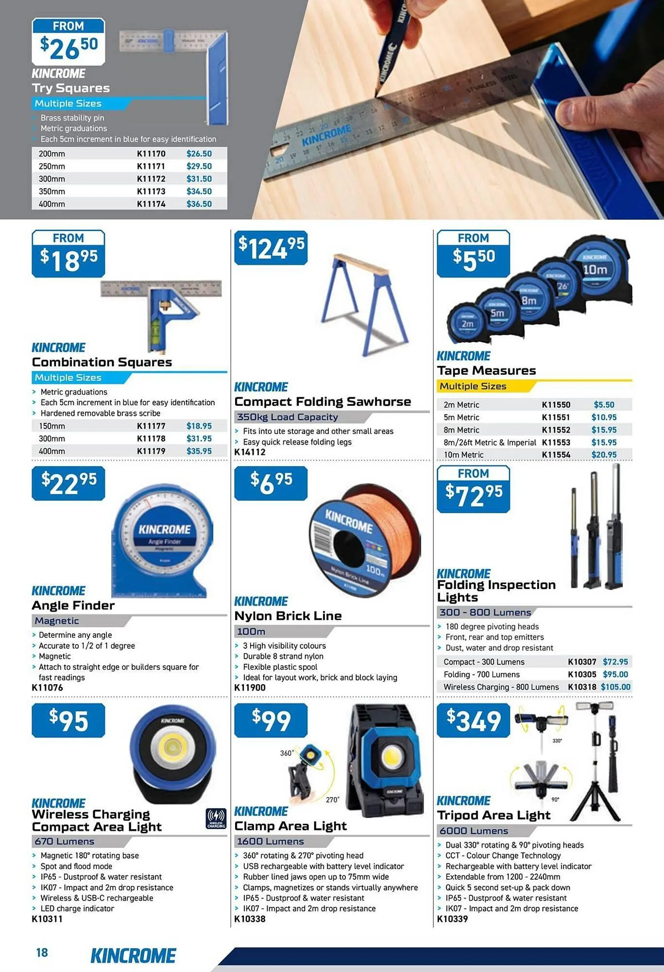 Kincrome catalogue - Catalogue valid from 12 June to 31 July 2025 - page 18