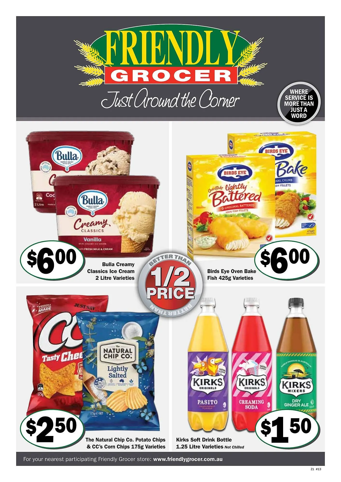 Friendly Grocer catalogue - Catalogue valid from 25 March to 31 March 2026 - page 1