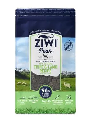 Ziwi Peak Air Dried Dog Food Tripe & Lamb