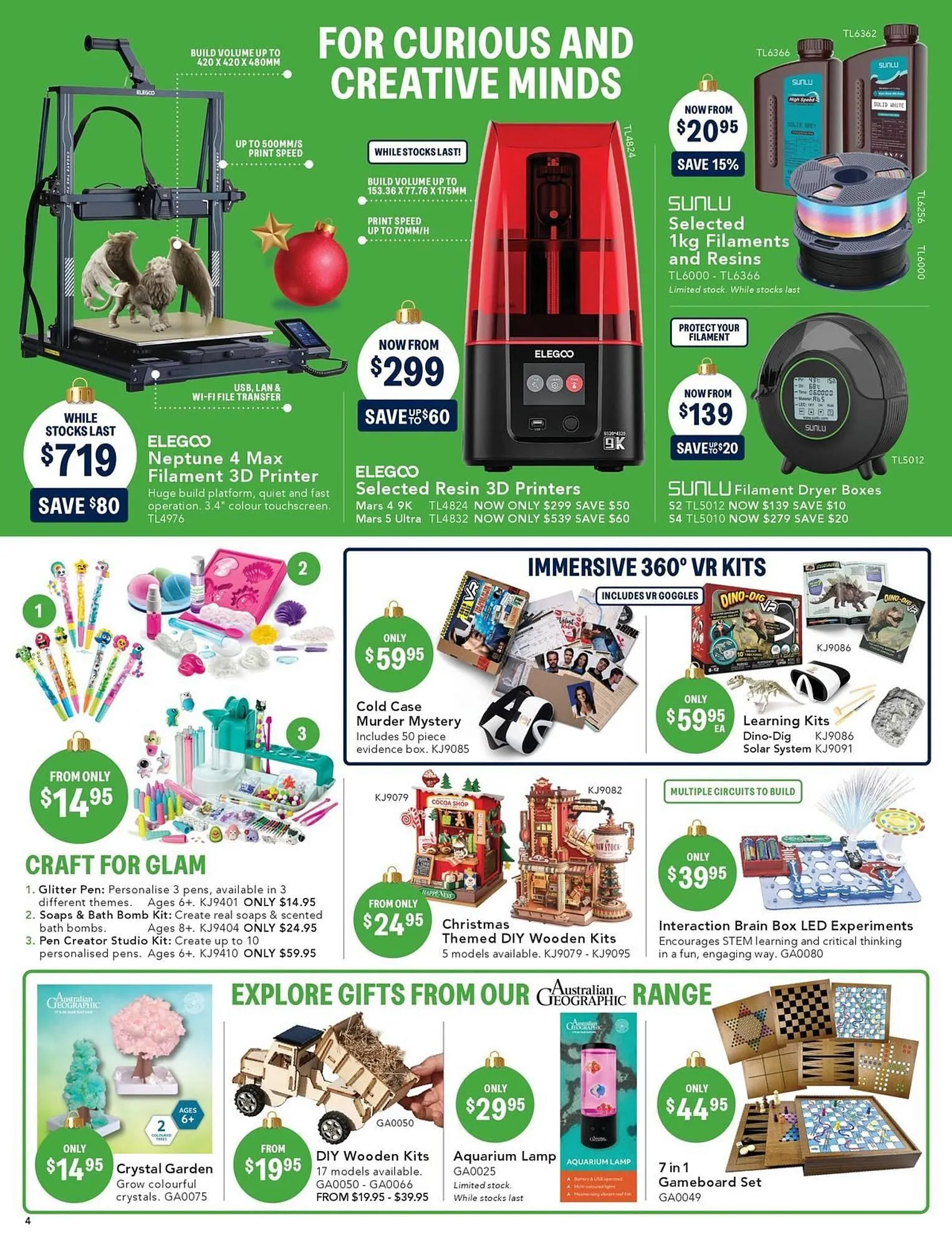 Jaycar Electronics catalogue - Catalogue valid from 4 December to 24 December 2025 - page 4