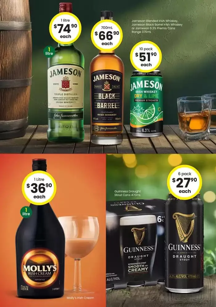 Good Value Booze, For a Good Value St Patrick’s Day. QLD 10/03 - Catalogue valid from 10 March to 23 March 2025 - page 2