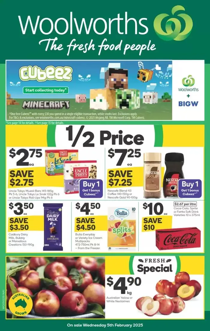 Weekly Specials - 05/02 - Catalogue valid from 5 February to 11 February 2025 - page 1