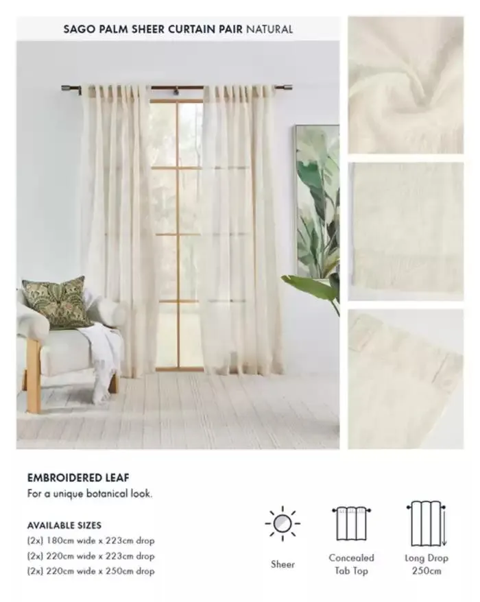 Curtain Edit Lookbook - Catalogue valid from 10 October to 10 October 2025 - page 8
