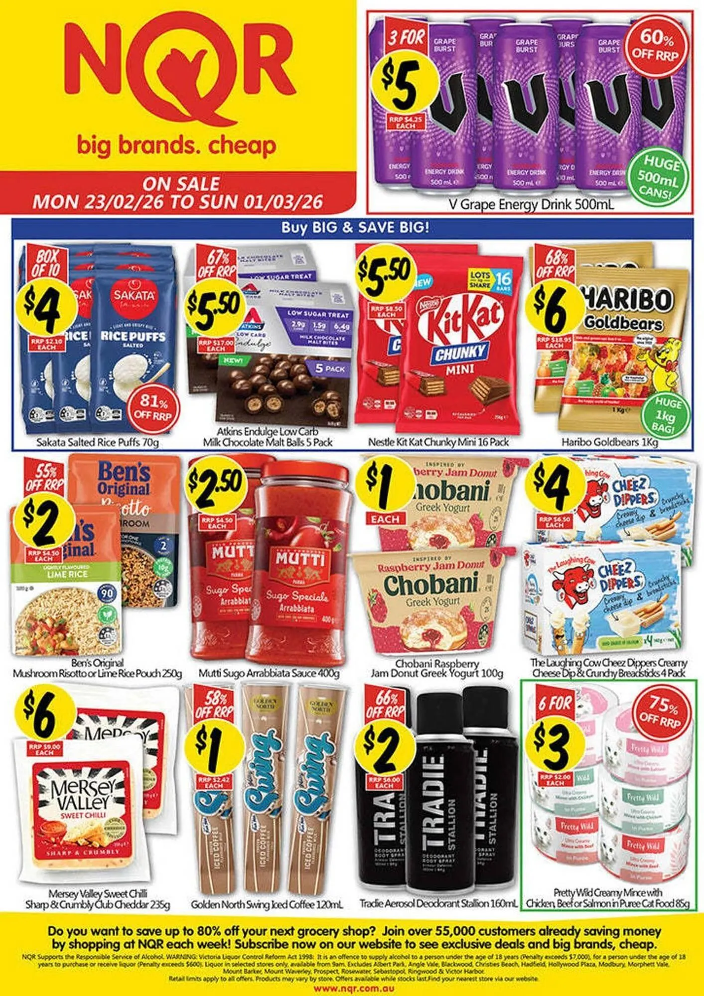 NQR catalogue - Catalogue valid from 23 February to 1 March 2026 - page 1