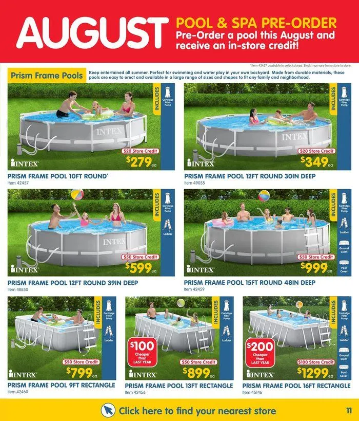 Pool August Catalogue - Catalogue valid from 6 August to 18 August 2024 - page 11