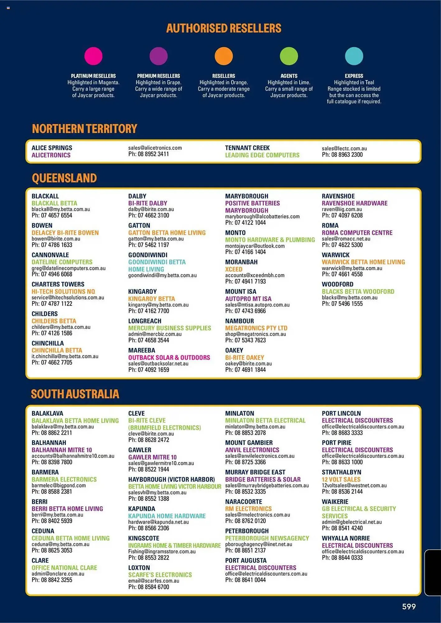 Jaycar Electronics catalogue - Catalogue valid from 8 July to 9 July 2026 - page 599
