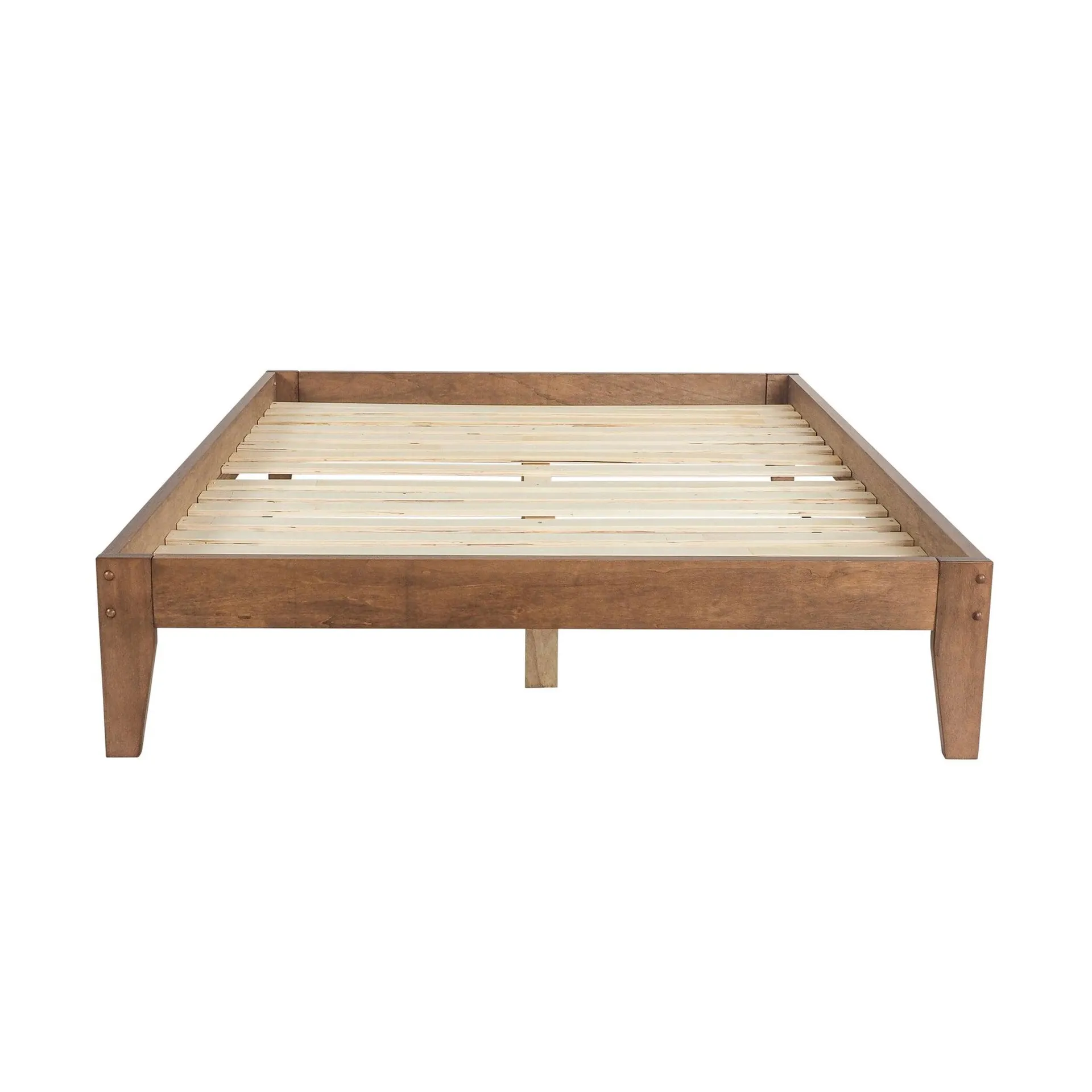 Kyan Double Bed Base Chestnut