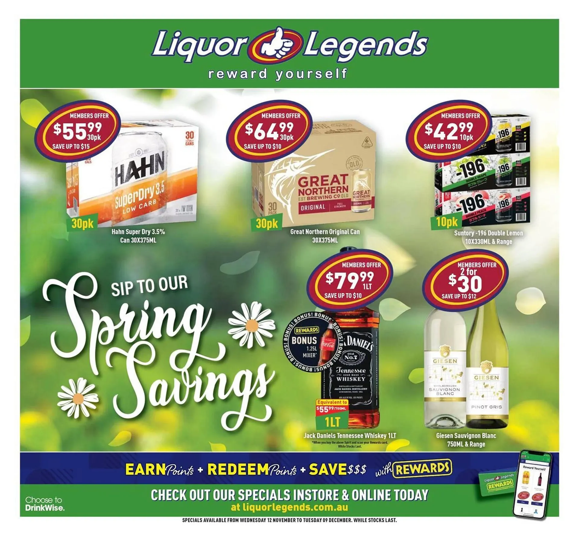 Liquor Legends catalogue - Catalogue valid from 12 November to 9 December 2025 - page 1