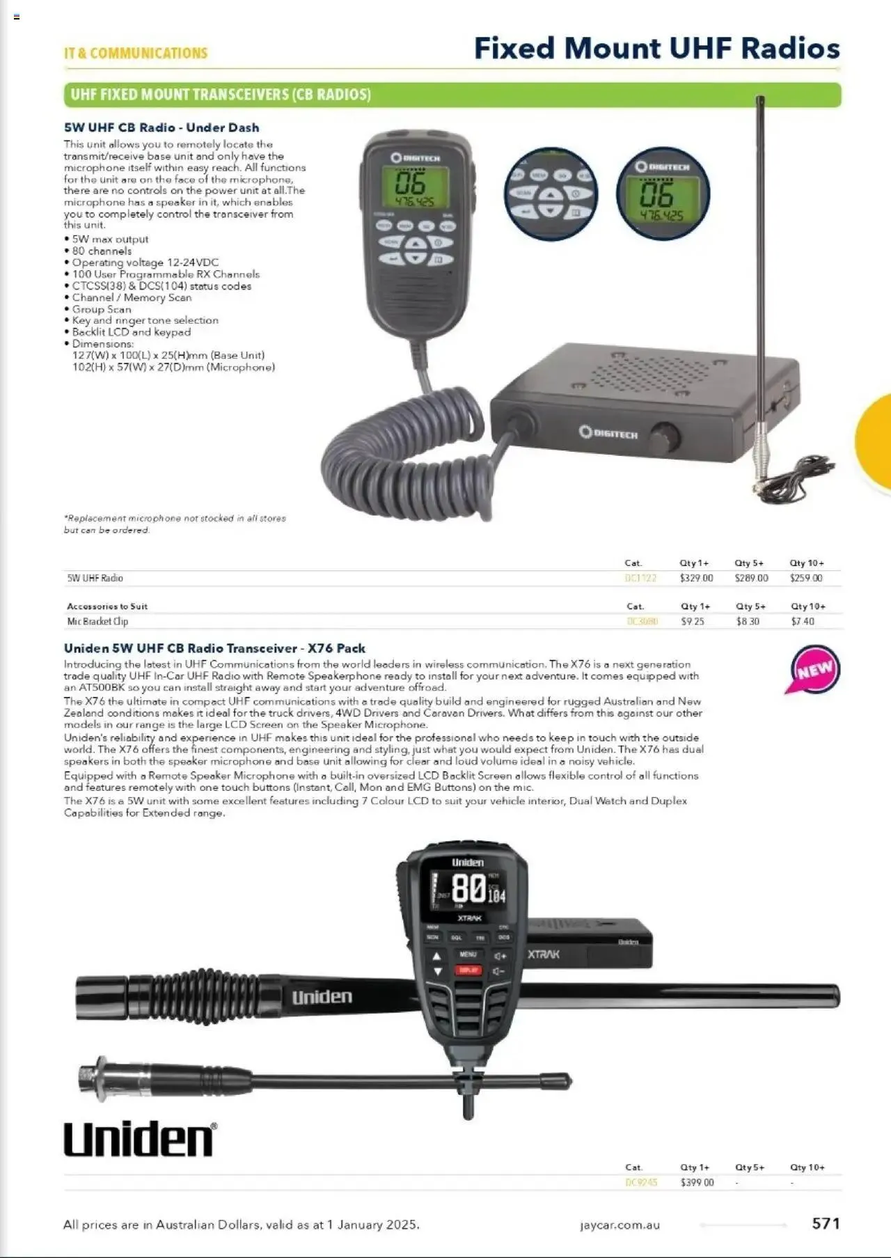 Jaycar Celebrating 40 Years in Electronics - Catalogue valid from 1 January to 29 August 2025 - page 499