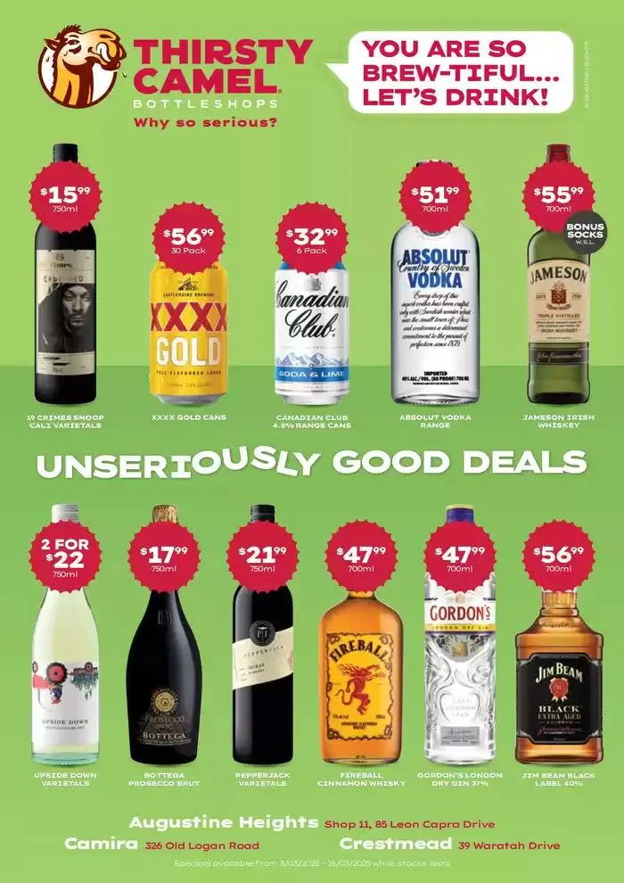 You are so Brew-tiful… Let’s Drink! QLD - 1