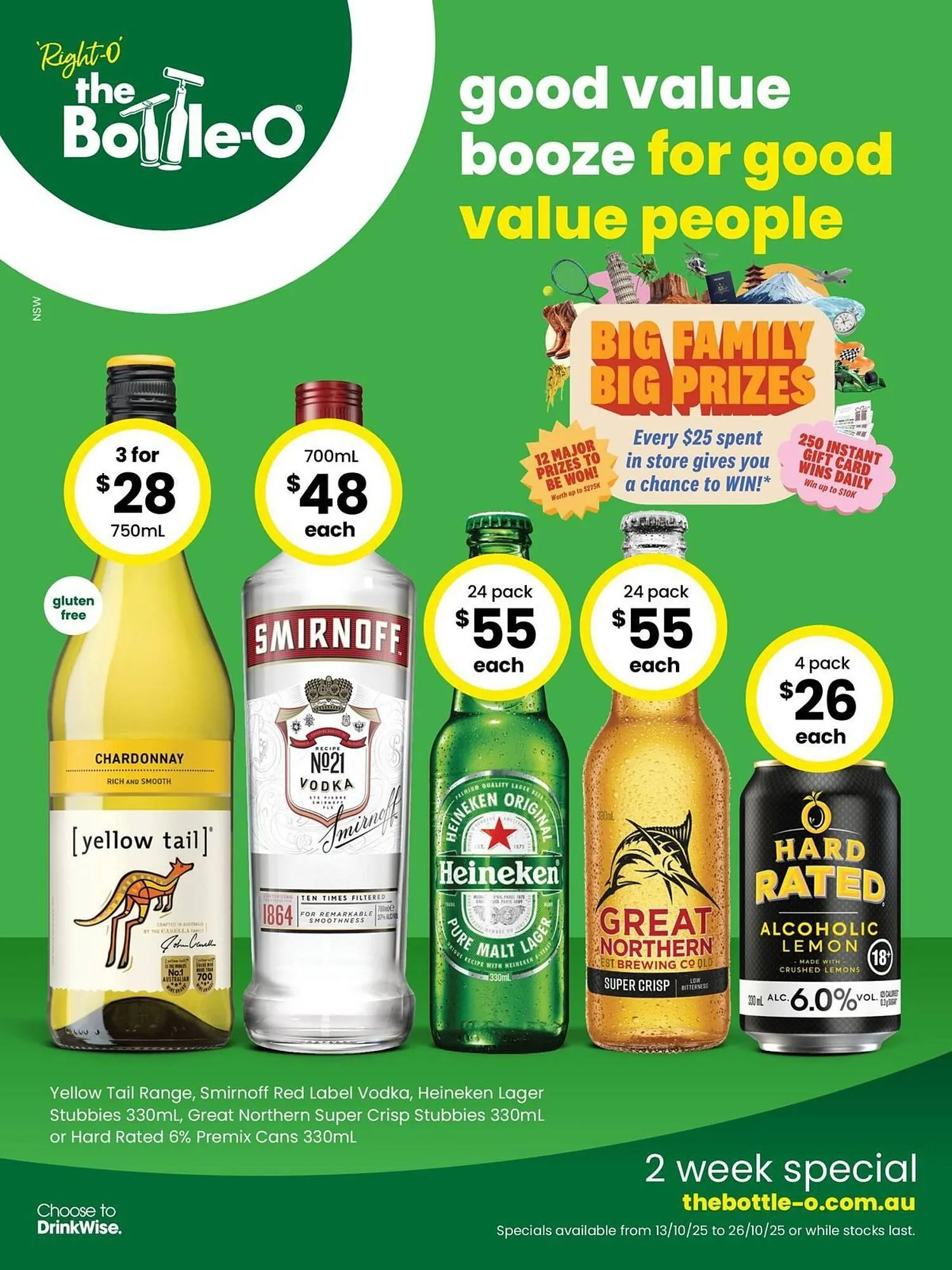 The Bottle O catalogue - Catalogue valid from 13 October to 26 October 2025 - page 1