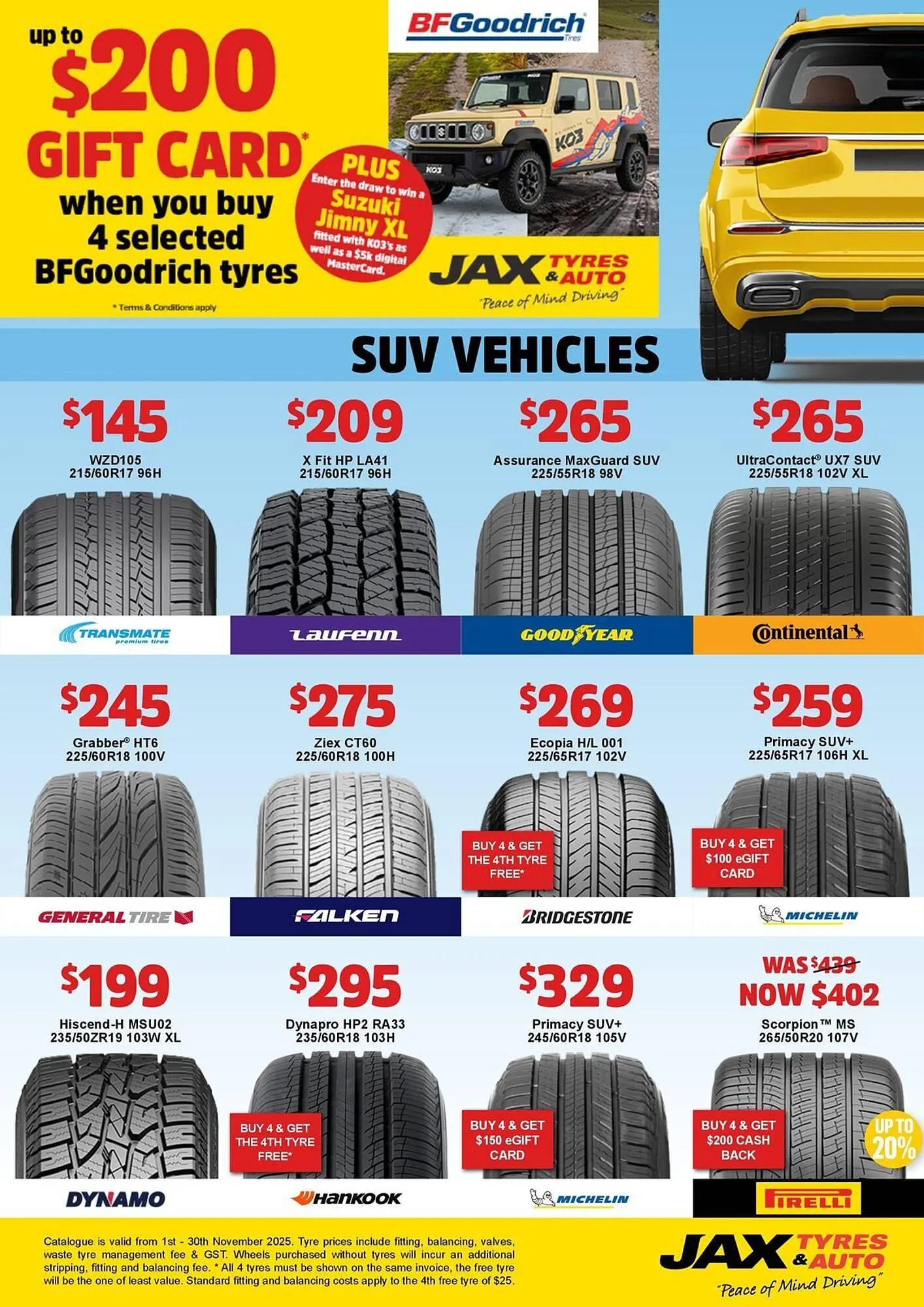 Jax Tyres catalogue - Catalogue valid from 3 November to 30 November 2025 - page 5