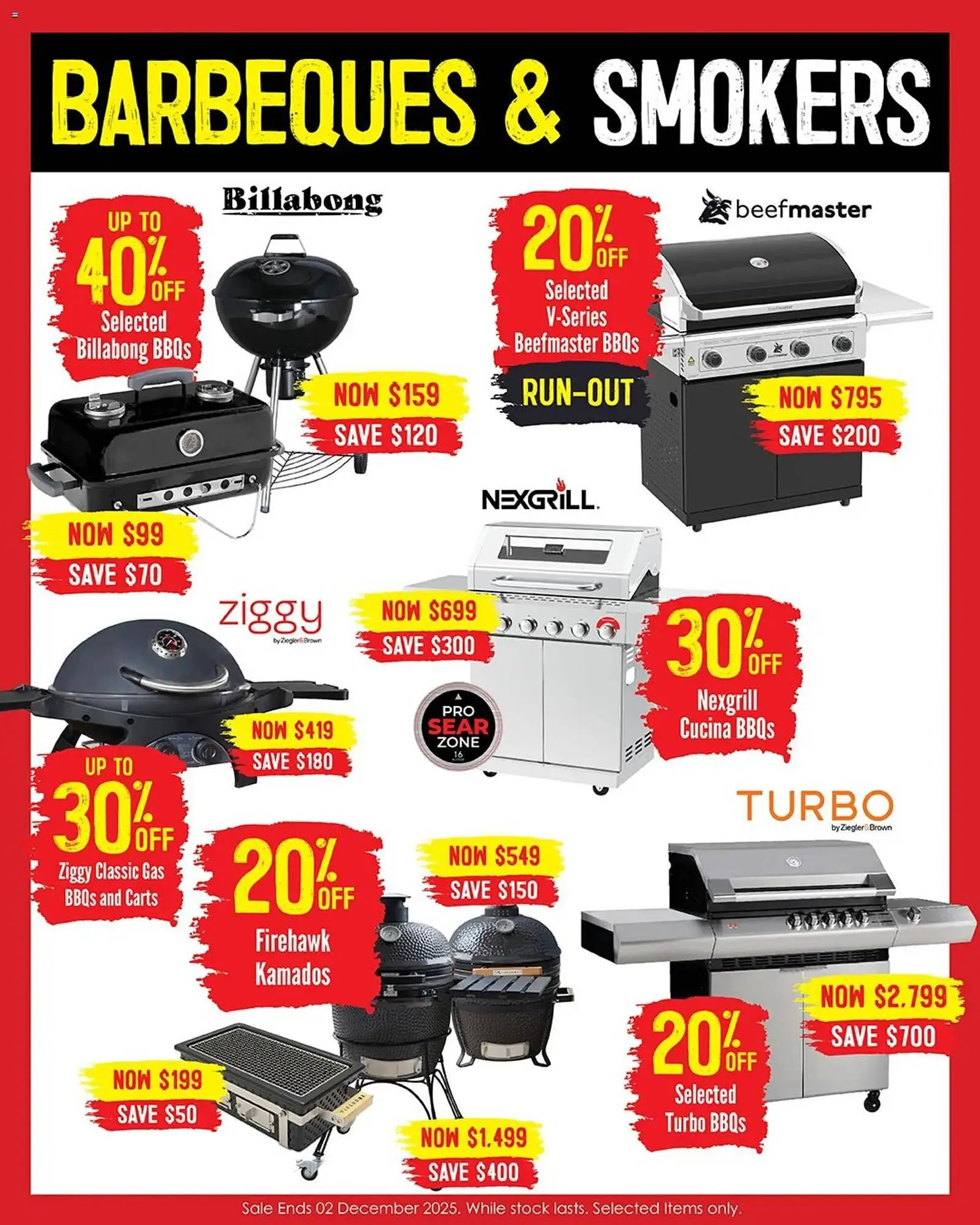 Barbeques Galore catalogue - Catalogue valid from 5 November to 2 December 2025 - page 2