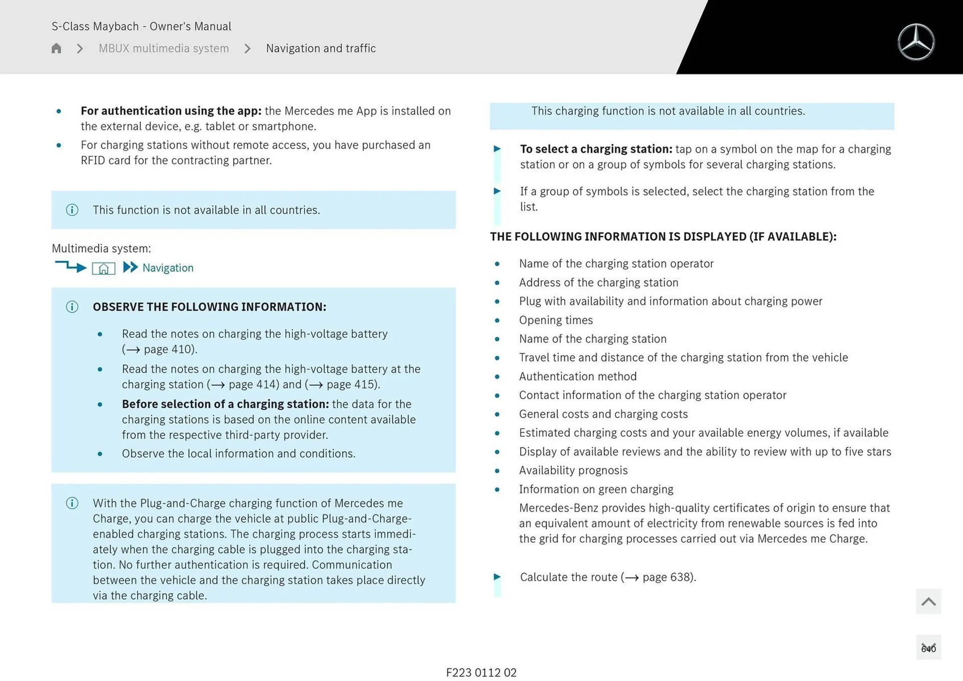 Mercedes-Benz catalogue - Catalogue valid from 1 May to 1 May 2026 - page 640