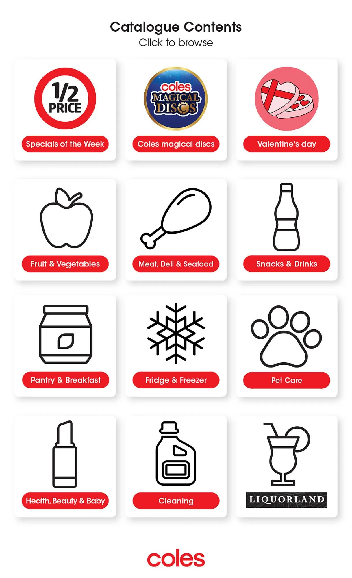 Coles catalogue - Catalogue valid from 5 February to 11 February 2025 - page 1