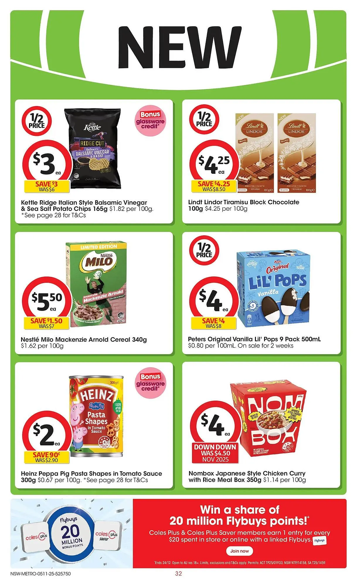 Coles catalogue - Catalogue valid from 5 November to 11 November 2025 - page 32