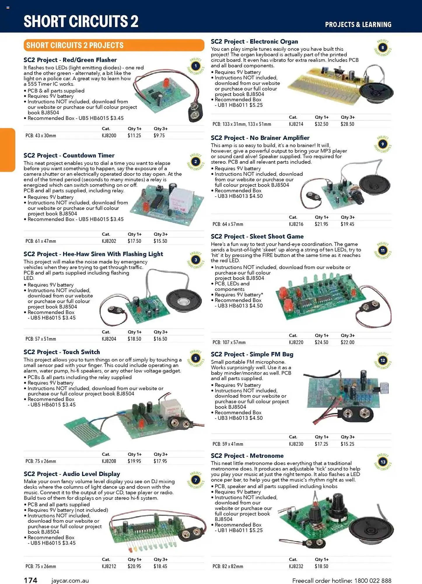 Jaycar Electronics catalogue - Catalogue valid from 8 July to 9 July 2026 - page 174