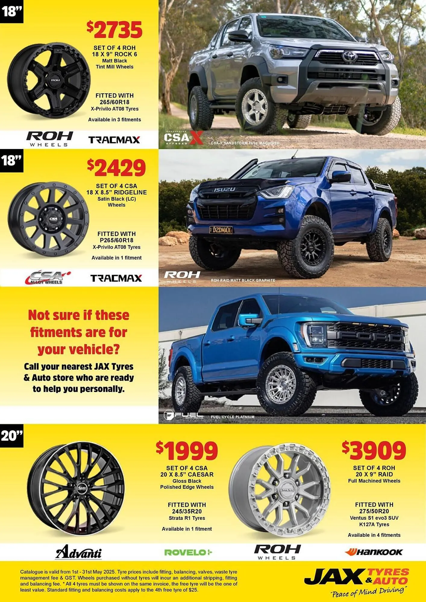 Jax Tyres catalogue - Catalogue valid from 5 May to 31 May 2025 - page 13