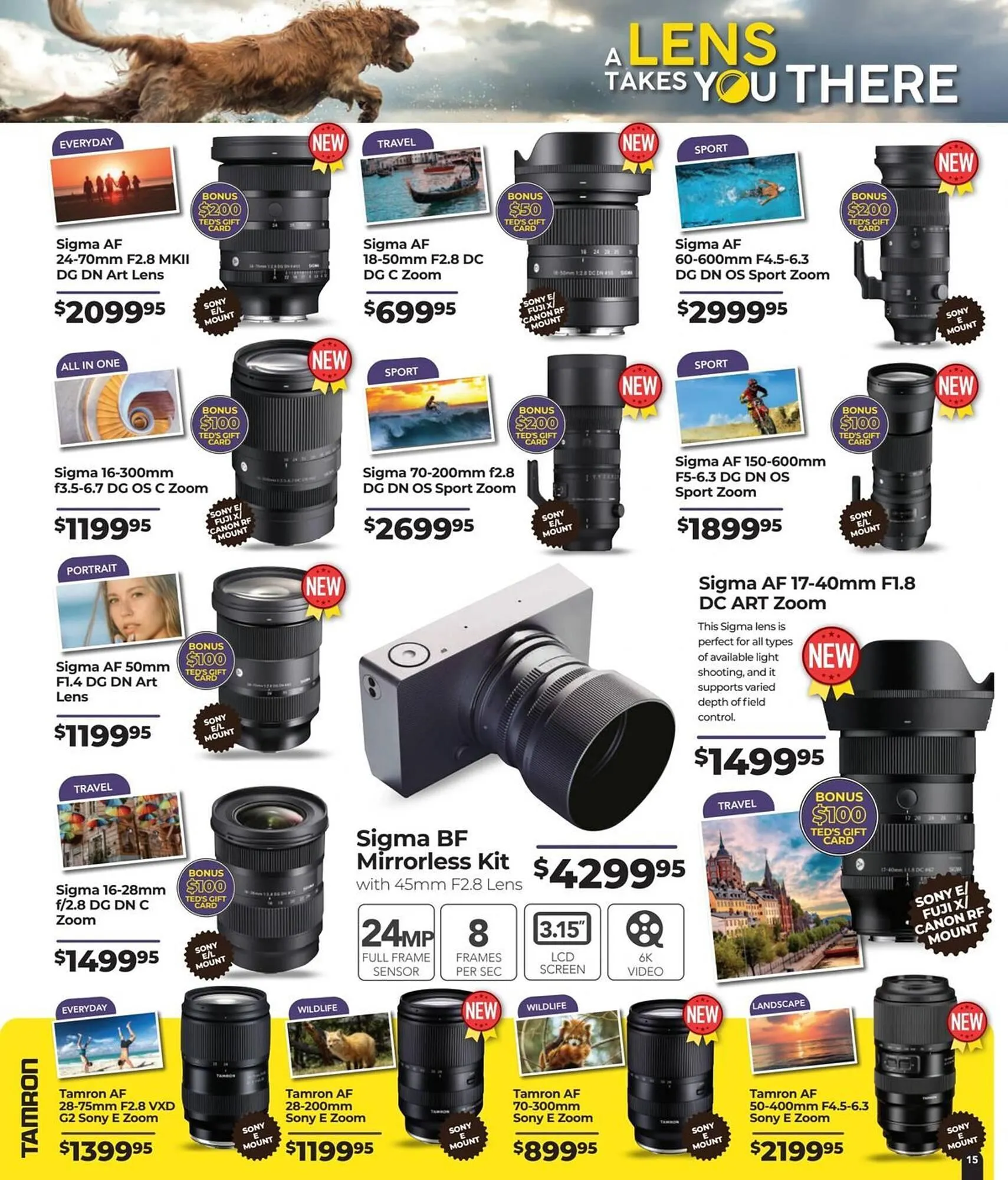 Teds Cameras catalogue - Catalogue valid from 9 July to 3 August 2025 - page 15