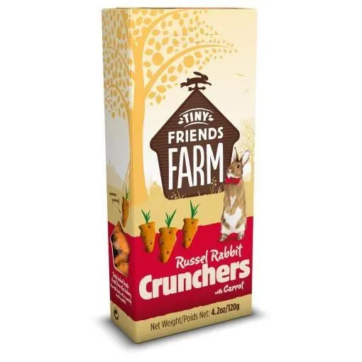 TFF Russel Rabbit Carrot Crunchers 120g