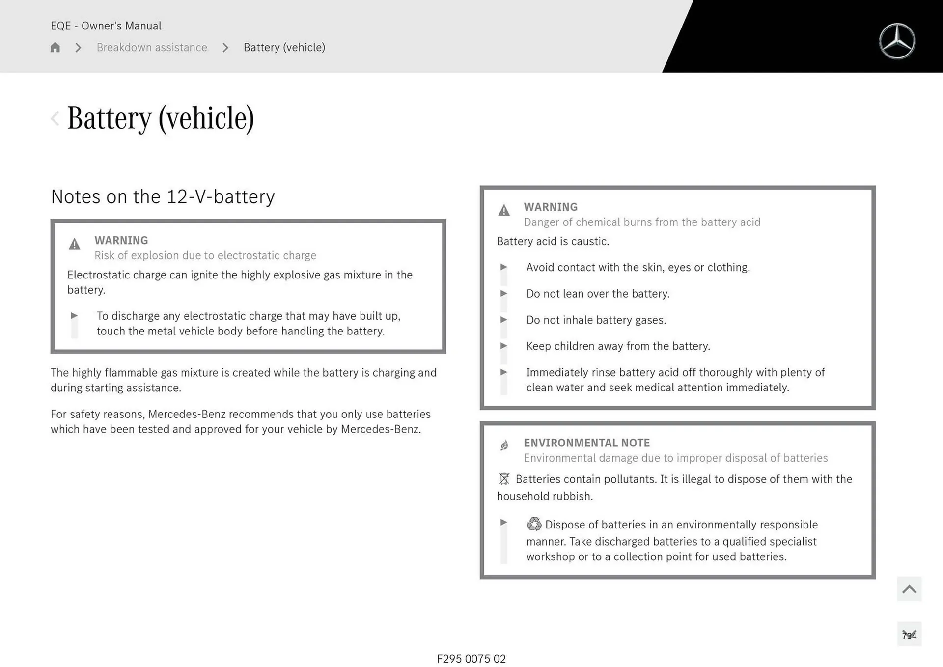 Mercedes-Benz catalogue - Catalogue valid from 11 September to 11 September 2025 - page 734