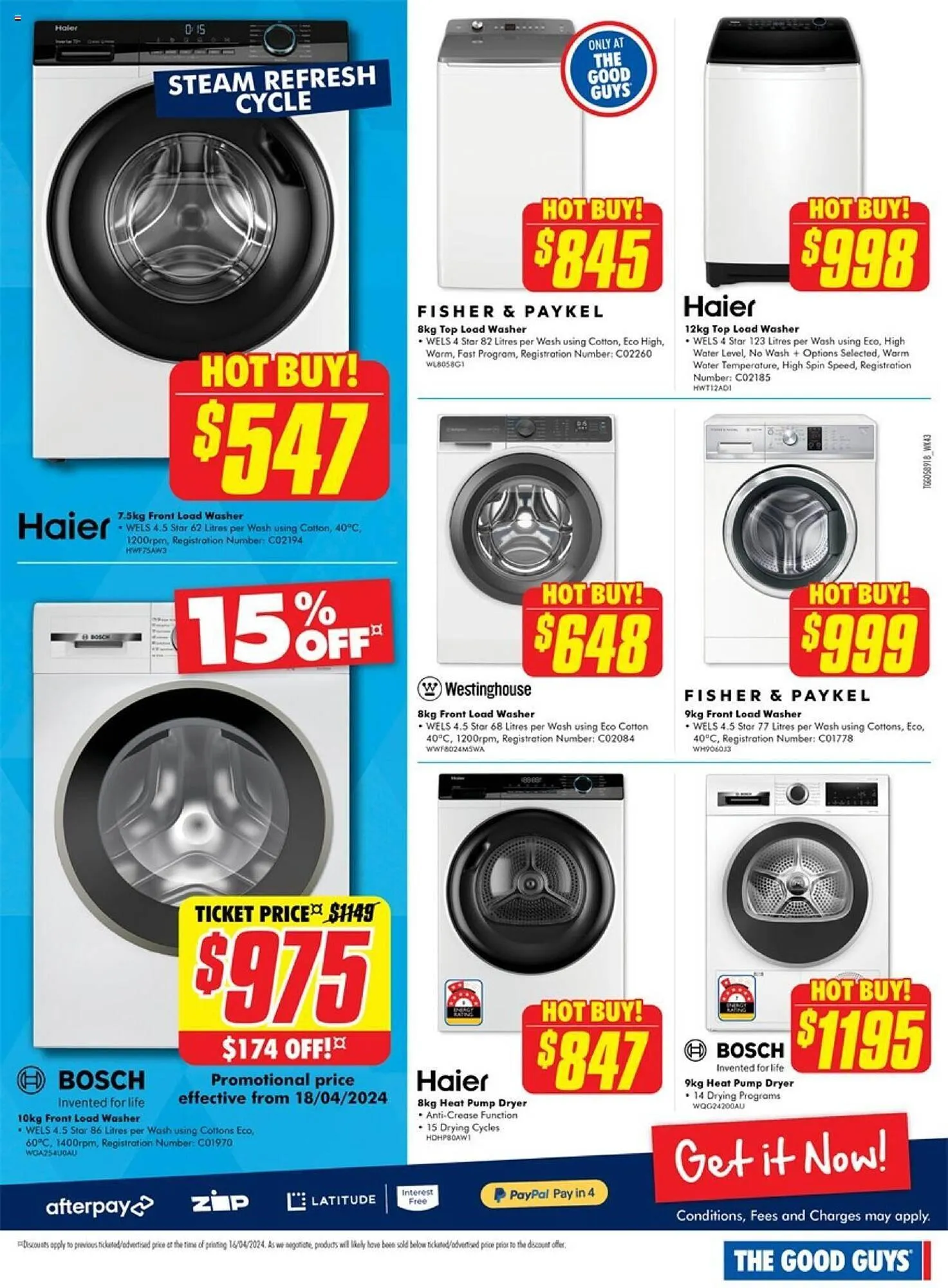 The Good Guys catalogue - Catalogue valid from 24 April to 1 May 2024 - page 12
