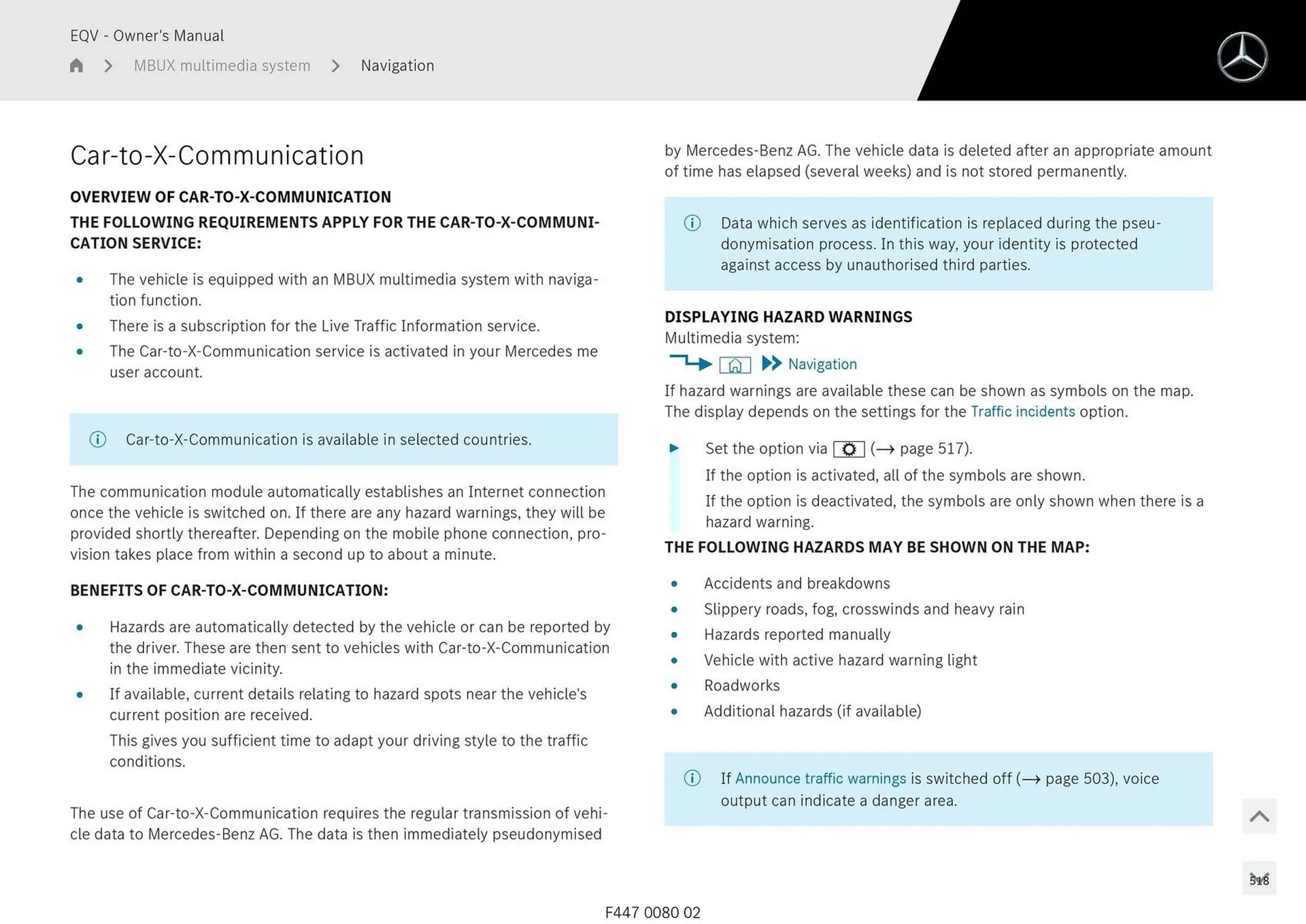 Mercedes-Benz catalogue - Catalogue valid from 11 September to 11 September 2025 - page 518