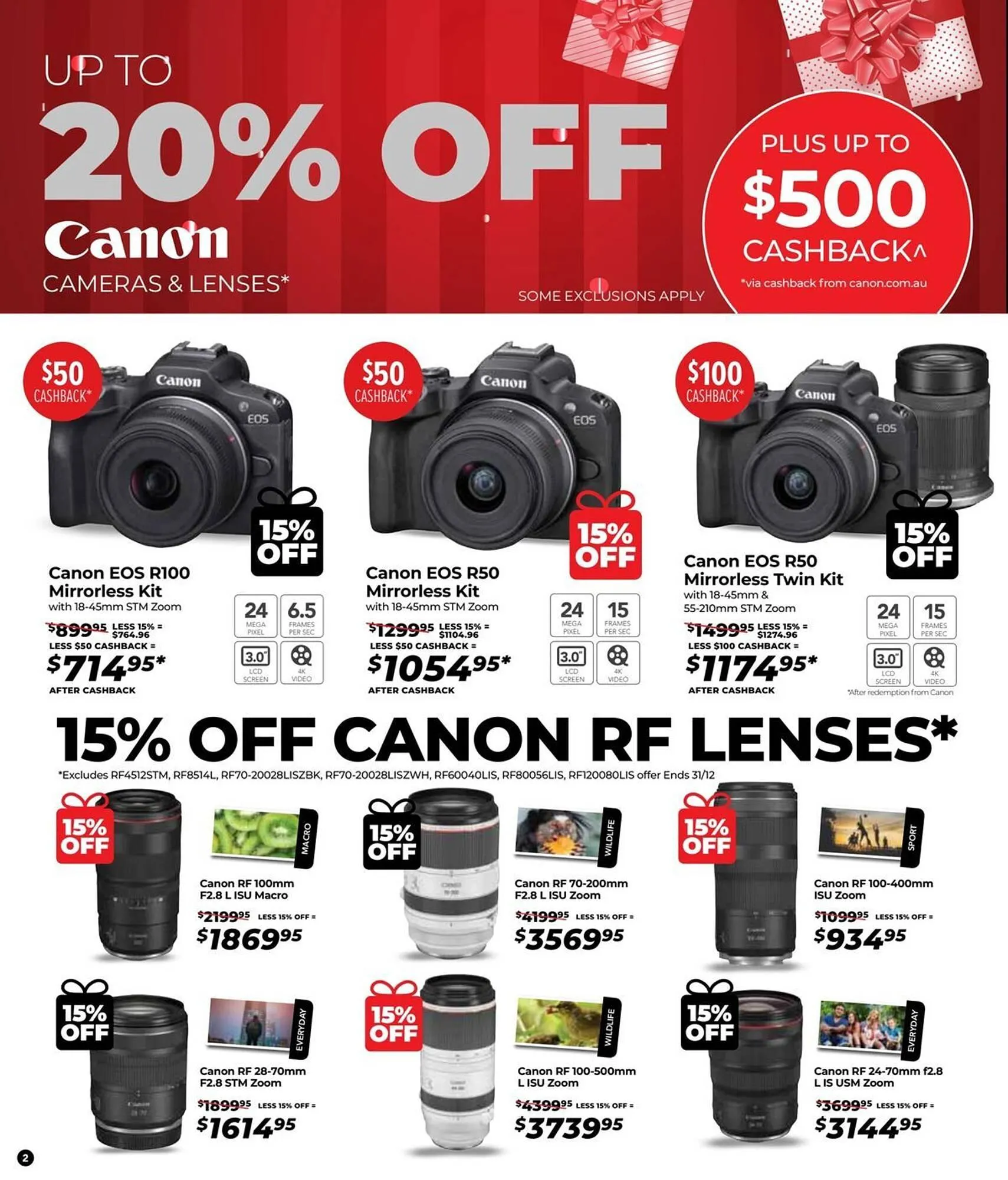 Teds Cameras catalogue - Catalogue valid from 24 December to 4 January 2026 - page 2