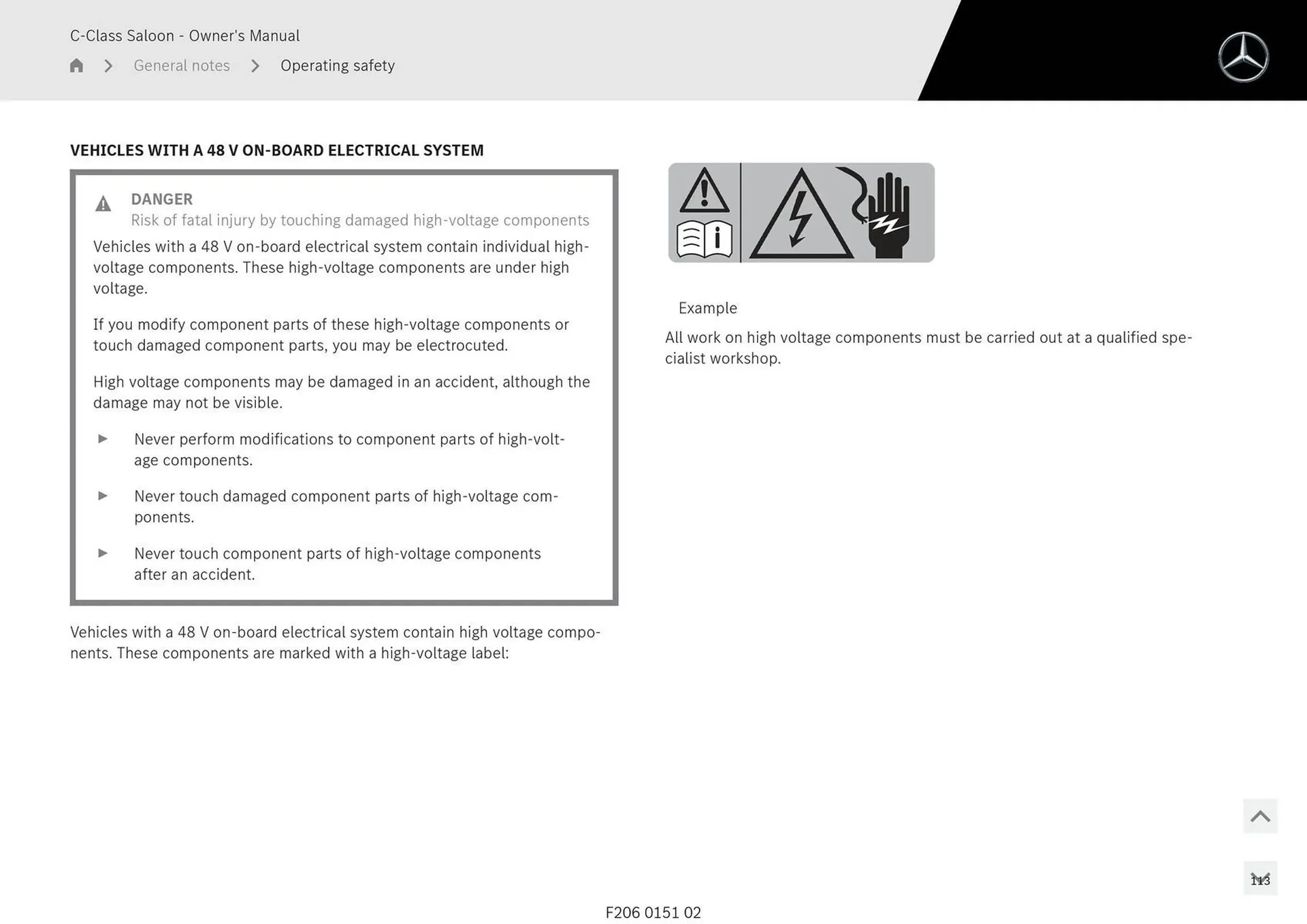 Mercedes-Benz catalogue - Catalogue valid from 28 April to 28 May 2025 - page 113