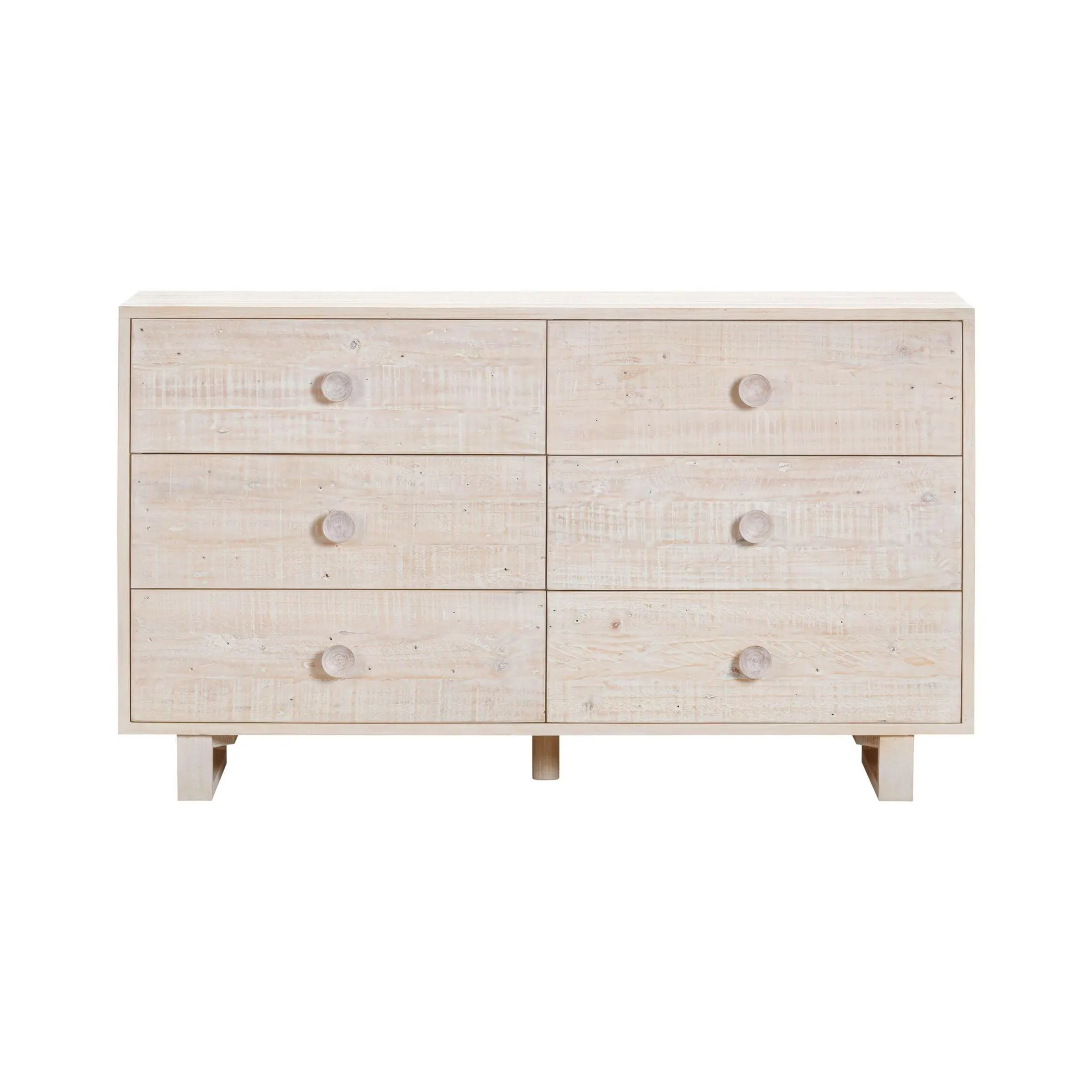 Daylesford 6 Drawer Chest White Wash