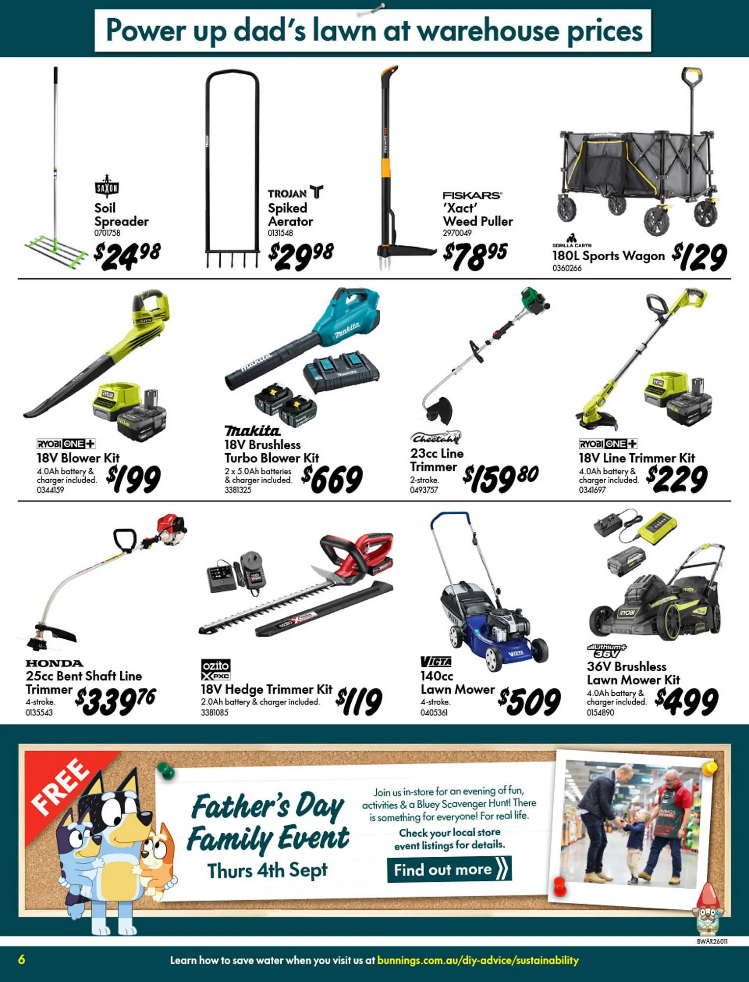 Bunnings catalogue - Catalogue valid from 13 August to 7 September 2025 - page 6