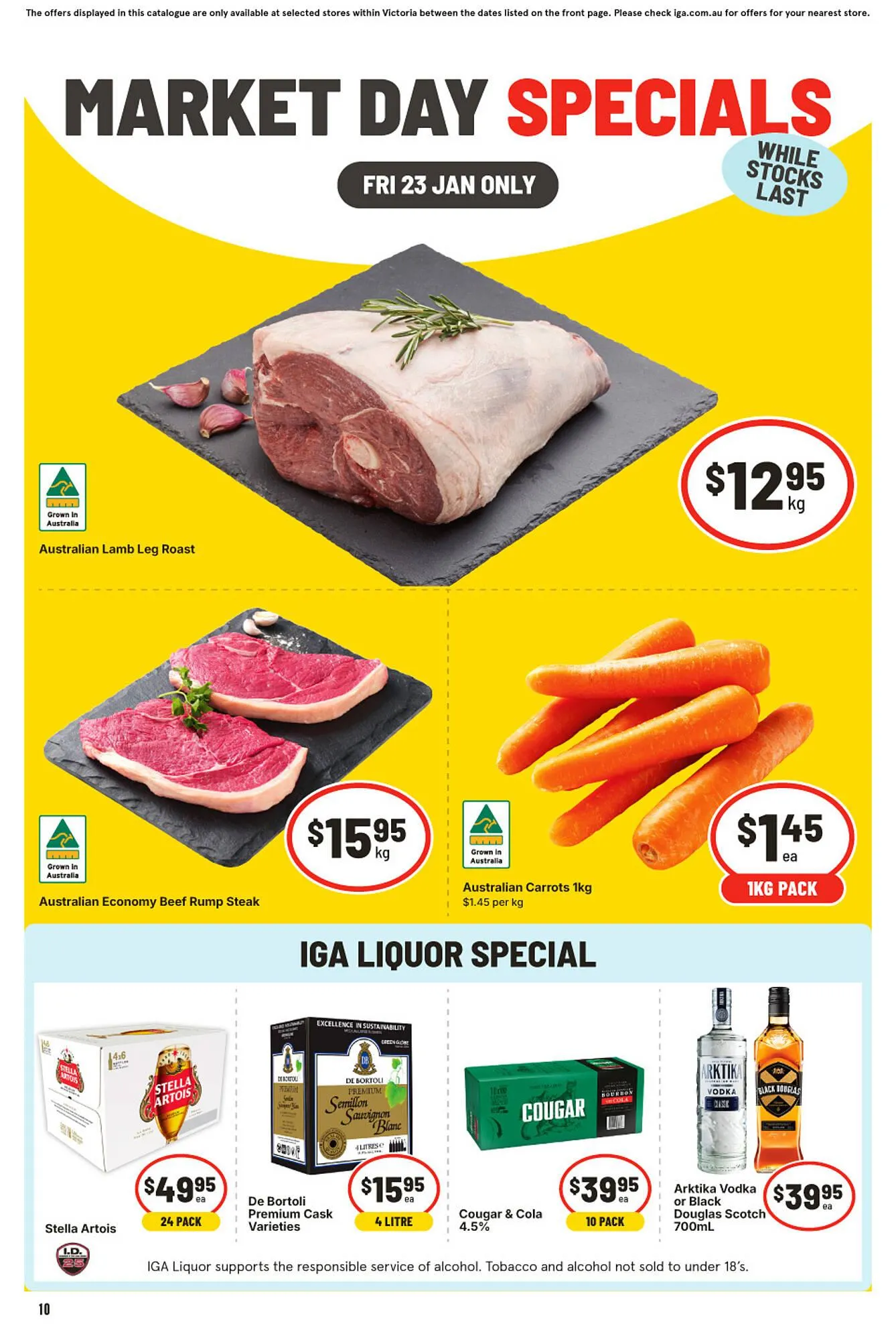IGA catalogue - Catalogue valid from 23 January to 23 January 2026 - page 1