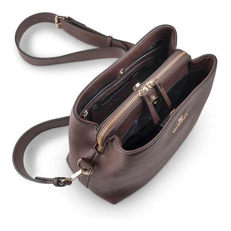 Madison Women's Joanie Crossbody Bag Chocolate One Size