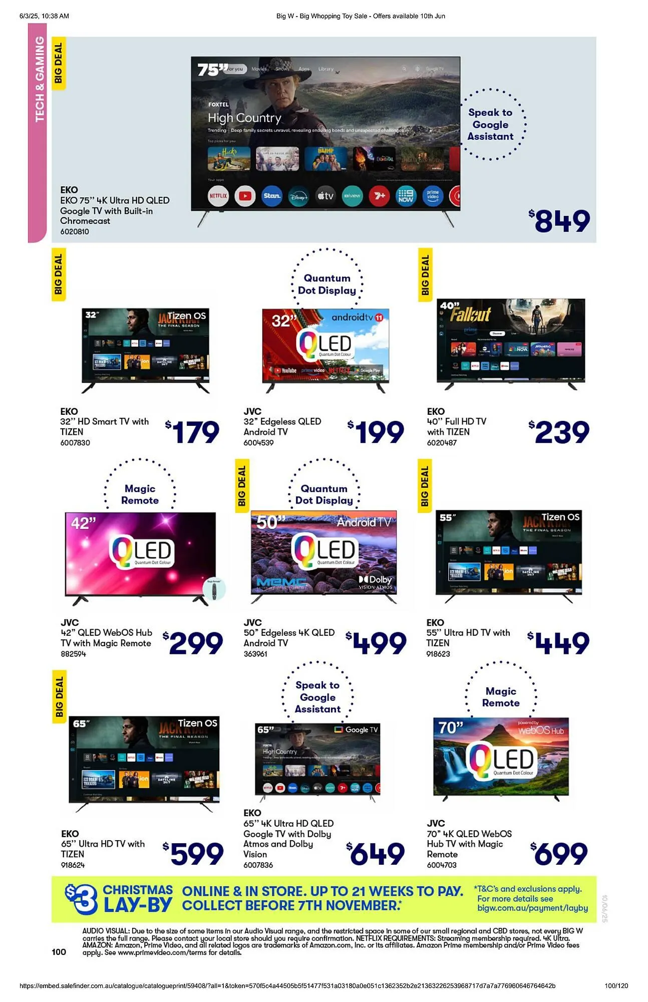 BIG W catalogue - Catalogue valid from 10 June to 9 July 2025 - page 100