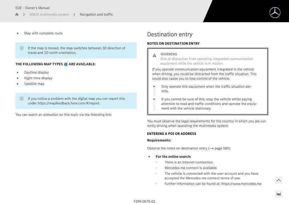 EQE Sedan - Catalogue valid from 11 September to 11 September 2025 - page 580