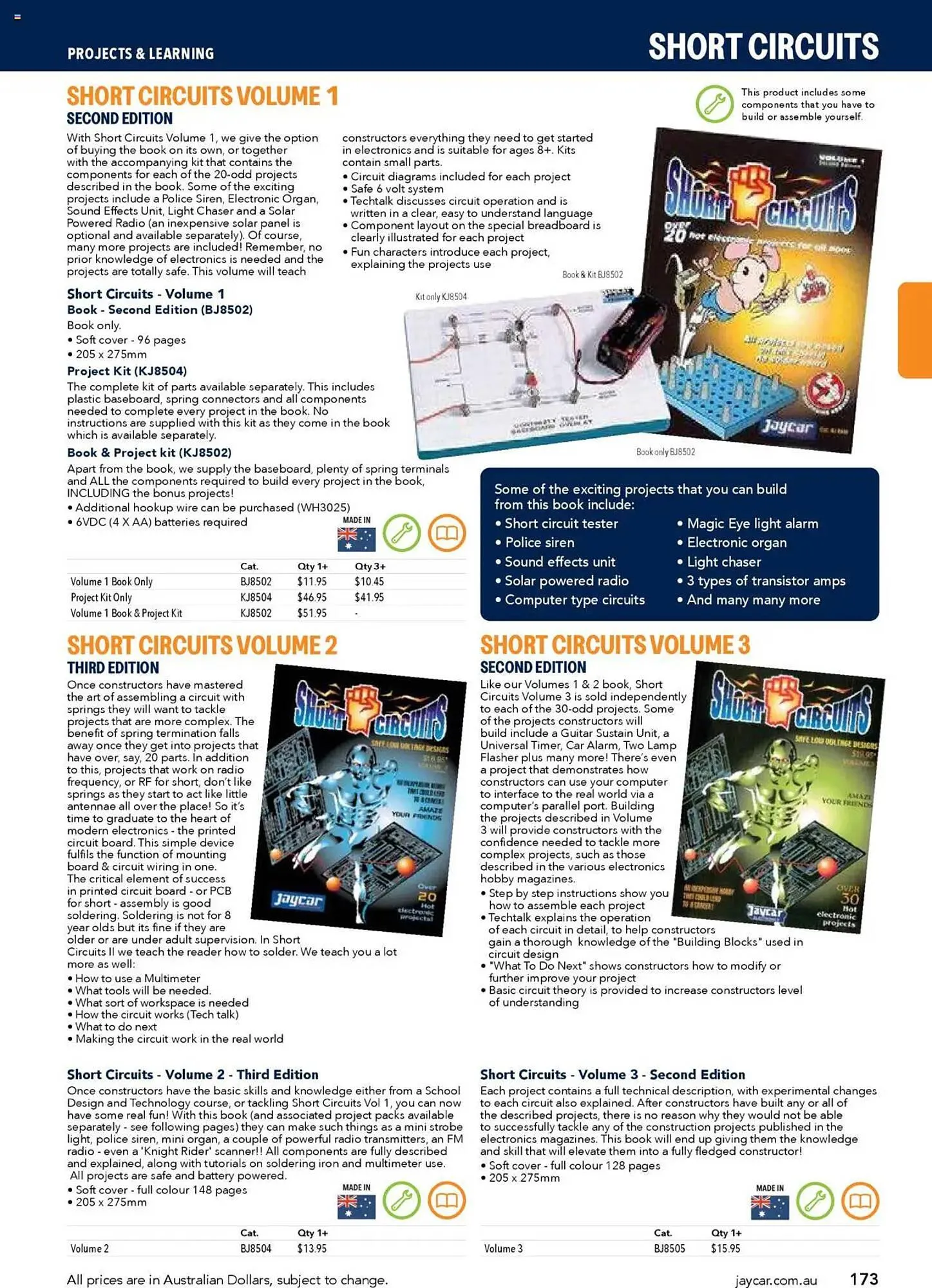 Jaycar Electronics catalogue - Catalogue valid from 8 July to 9 July 2026 - page 173