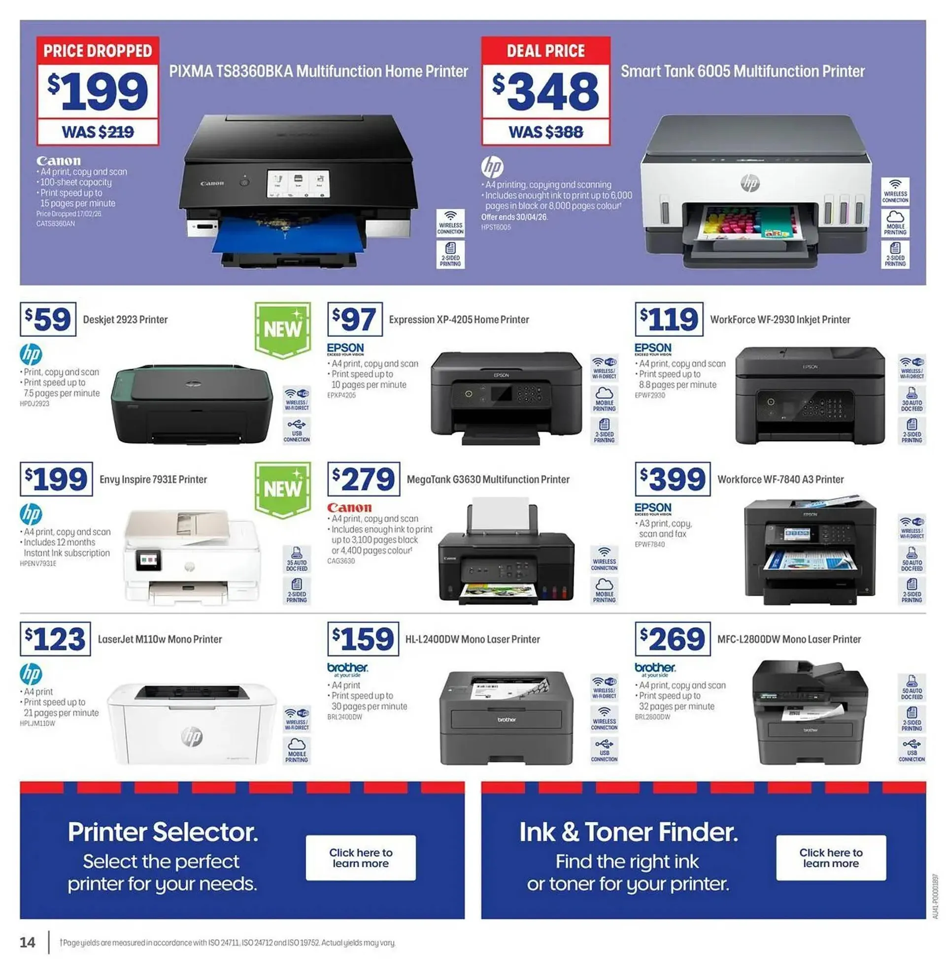 Officeworks catalogue - Catalogue valid from 30 March to 14 April 2026 - page 14