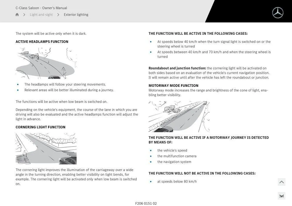 C-Class Sedan - Catalogue valid from 11 September to 11 September 2025 - page 285