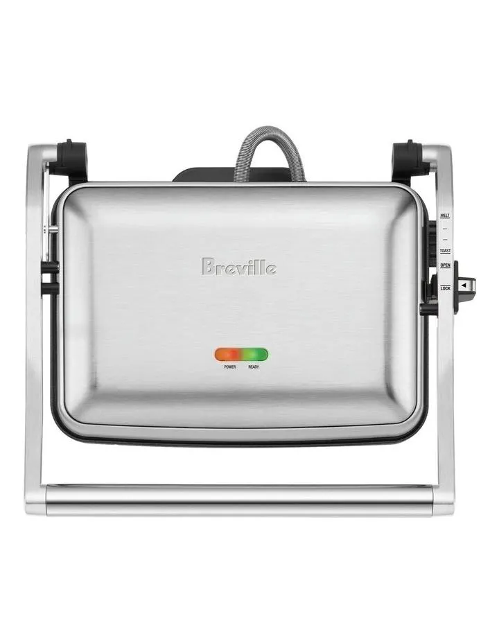 The Toast & Melt 2 Slice Sandwich Press LSG525BSS2IAN1 in Steel