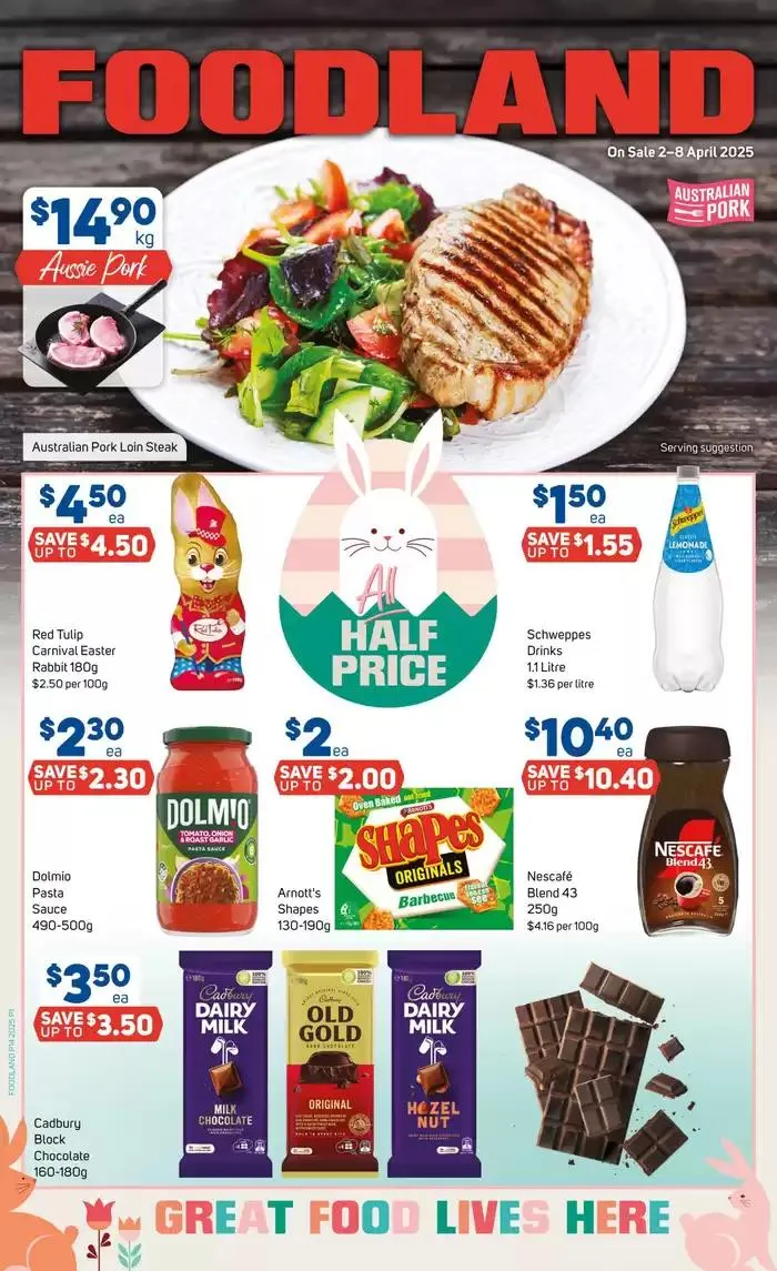 Weekly Specials - Catalogue valid from 2 April to 8 April 2025 - page 1