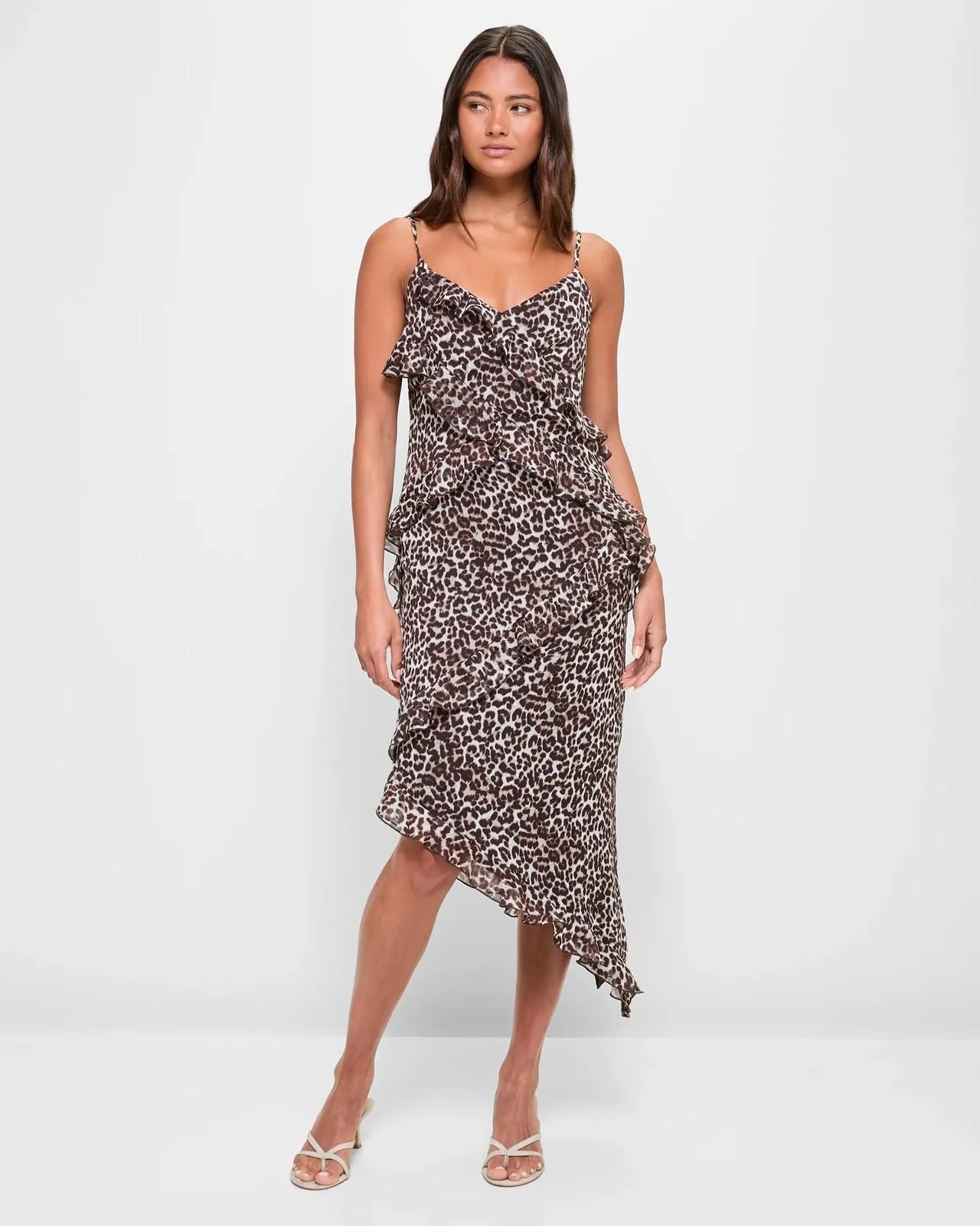 Asymmetrical Ruffle Skirt - Lily Loves