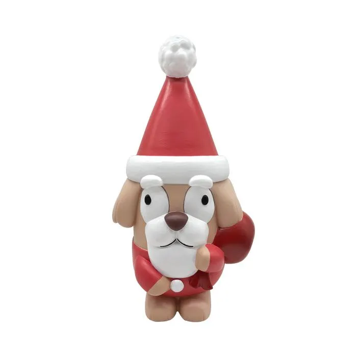 Bluey Santa Garden Gnome Statue