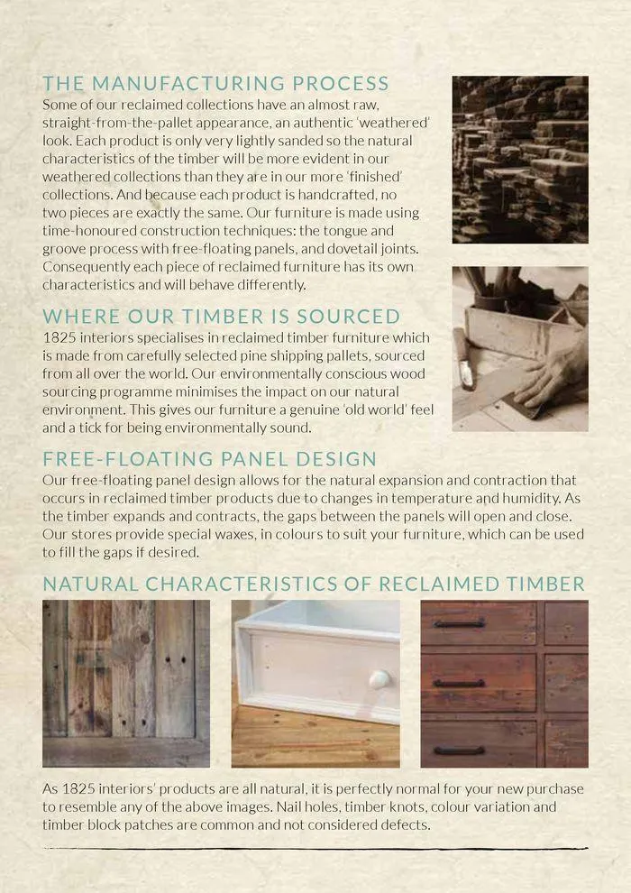 Weathered Finishes - Catalogue valid from 3 November to 31 May 2024 - page 2