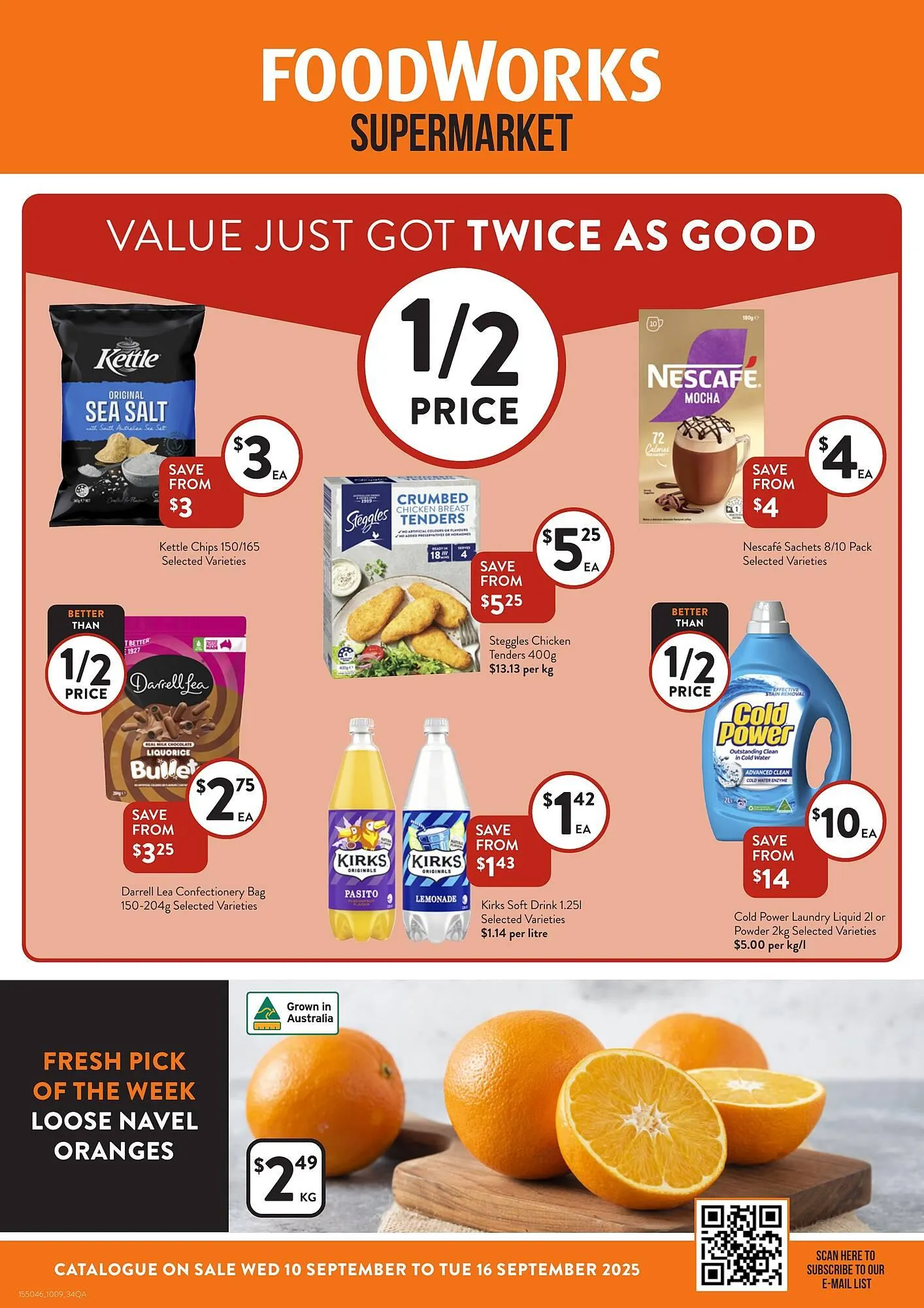 Foodworks catalogue - Catalogue valid from 10 September to 16 September 2025 - page 1