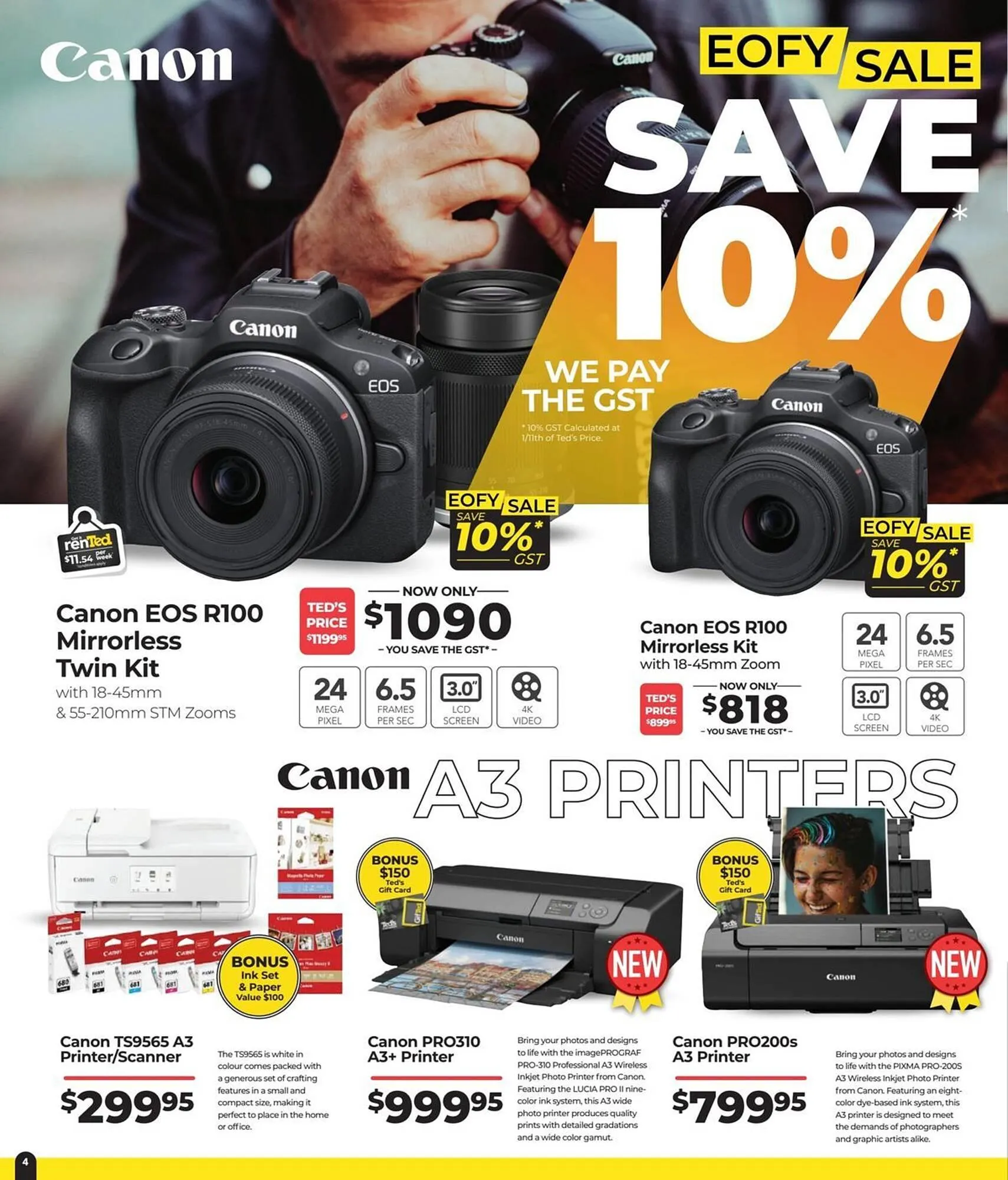 Teds Cameras catalogue - Catalogue valid from 2 June to 6 July 2025 - page 4