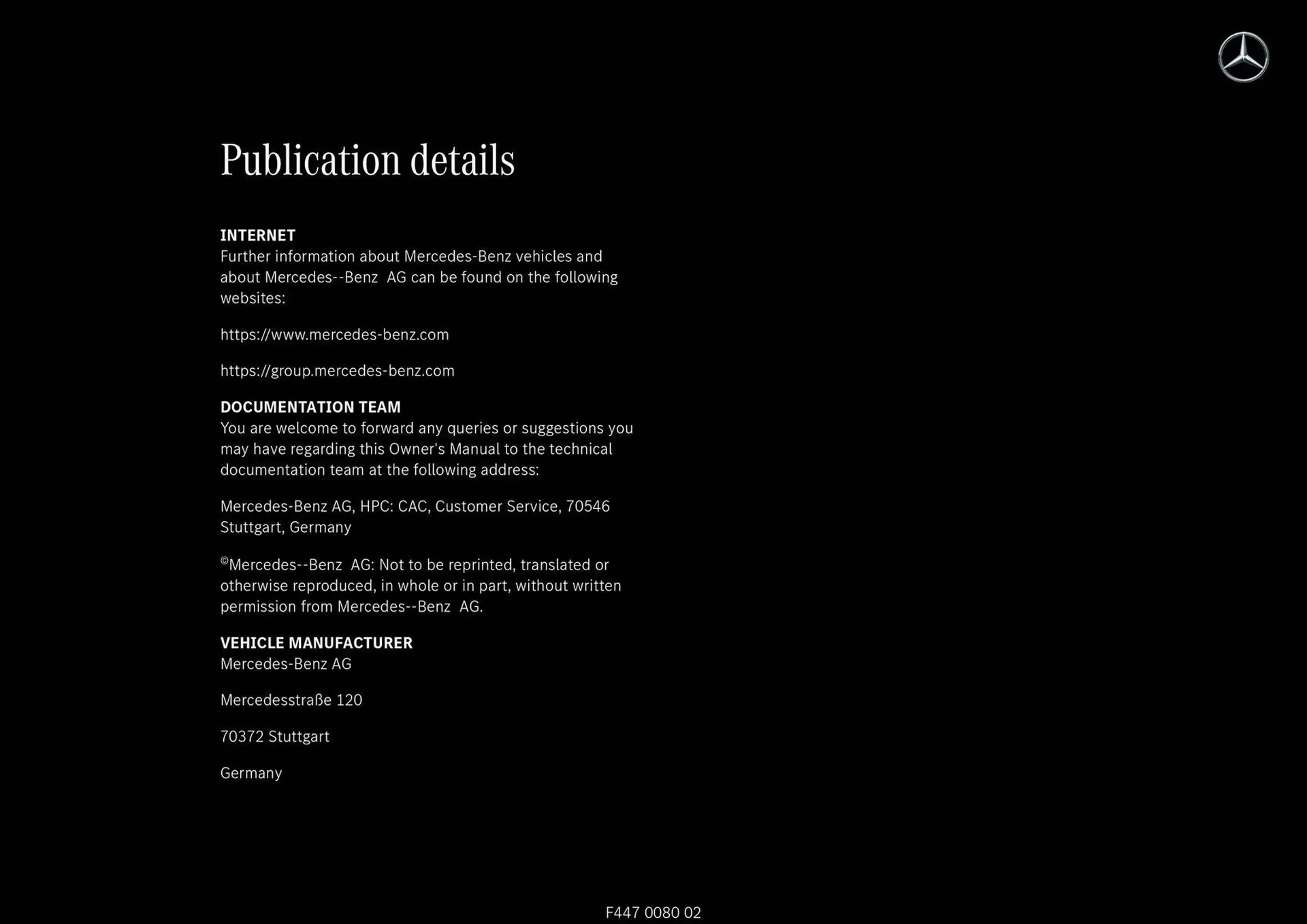 Mercedes-Benz catalogue - Catalogue valid from 11 September to 11 September 2025 - page 849